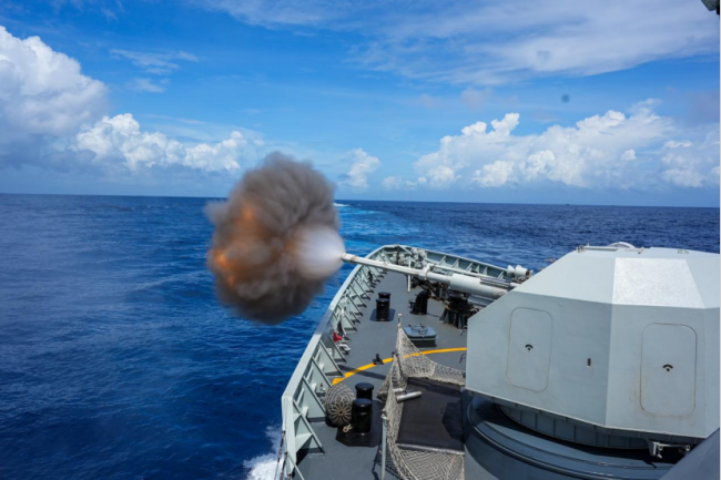 辗转多个海区！舰艇编队开展实战化训练