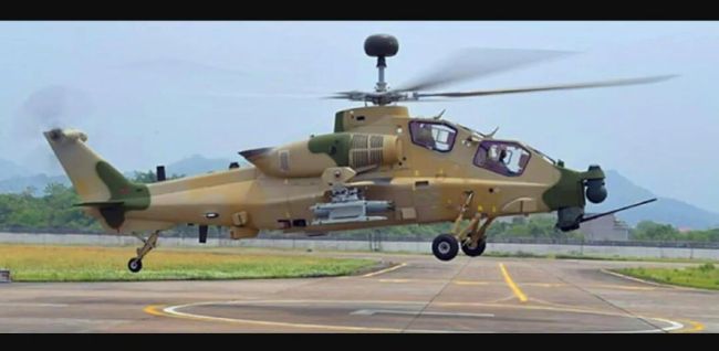 豪华型直-10武装直升机来了，“旗舰版”顶级配置，旋翼上面“顶个球”