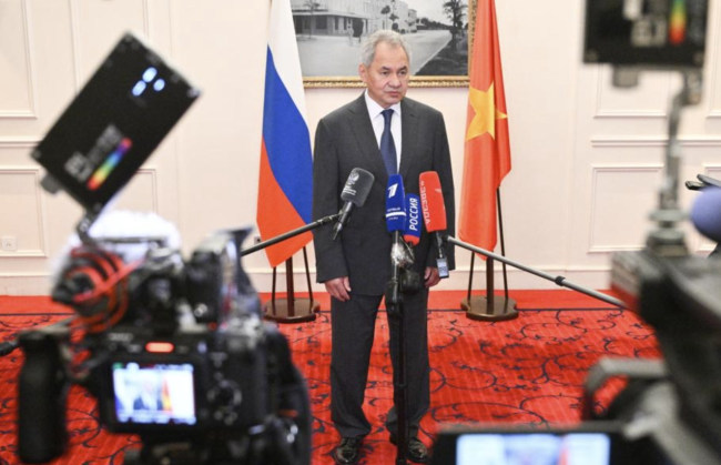绍伊古在越南表态：俄罗斯不会对日本的好战军事政策坐视不理