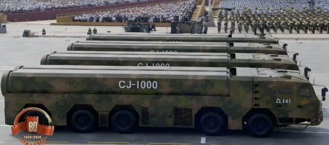 长剑-1000、东风-17、东风-61、东风-5C，再度登上军报头版！