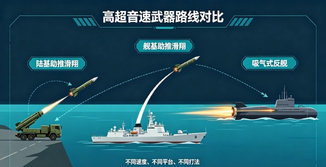 鹰击19与陆基舰基高超武器有何区别！