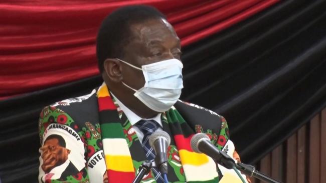 津巴布韦总统姆南加古瓦：再次对中国向津援助新冠疫苗表示感谢