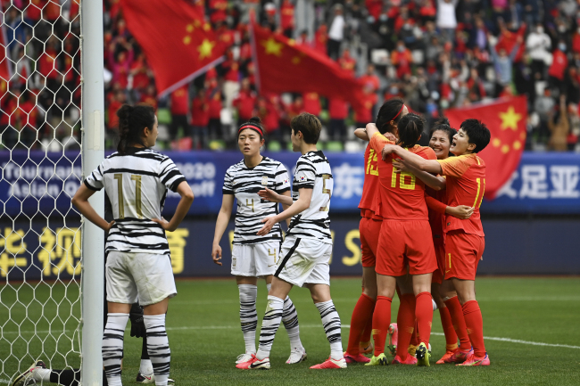 中国女足加时4-3逆转韩国，晋级东京奥运会