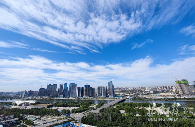 蓝天白云大运河，俯瞰北京城市副中心，美不胜收！