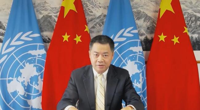中国代表在人权理事会指出美国等国家种族灭绝罪行插图