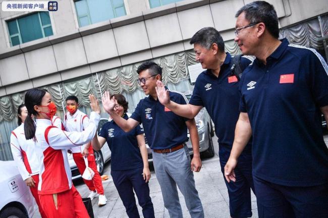 中国代表团开启东京奥运之旅 第一支队伍今日出征