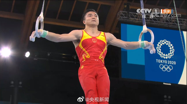 中国体操队3金3银2铜收官 比里约奥运有明显进步