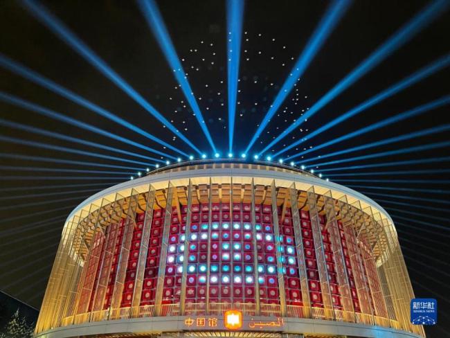 中国馆“点亮”迪拜世博会