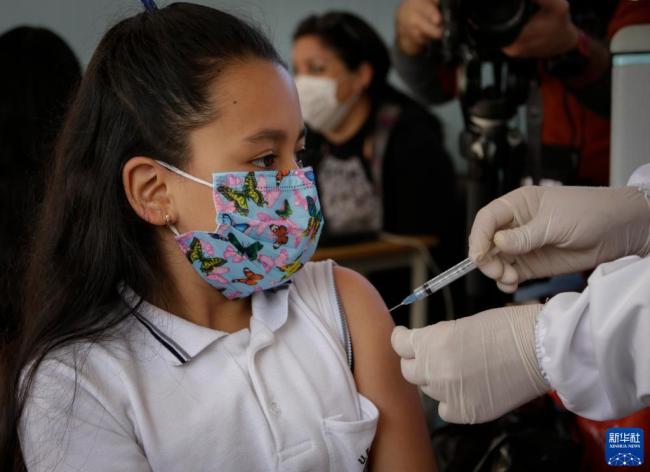 厄瓜多尔开始为6至11岁儿童接种科兴新冠疫苗