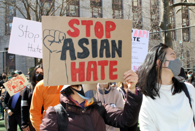FBI最新数据：美国2020年反亚裔仇恨犯罪激增73%