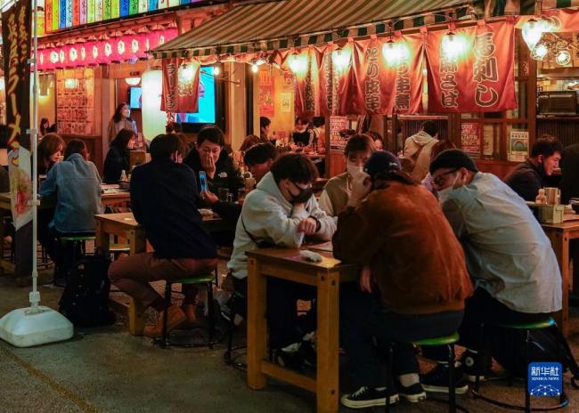 日本东京等地取消餐馆防疫限制