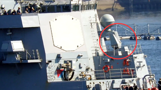 警惕！美军首艘配备激光武器驱逐舰被曝现身东海