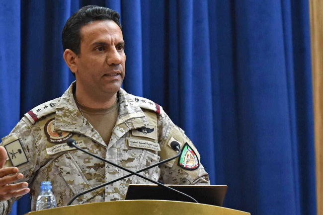 沙特为首的多国联军击落4架无人机拦截2枚弹道导弹