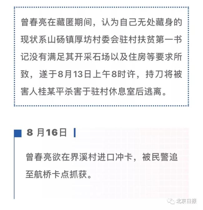 “6天连杀3人”罪犯曾春亮被执行死刑