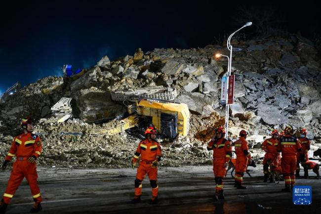 贵州在建工地山体滑坡共致14人遇难 搜救工作结束