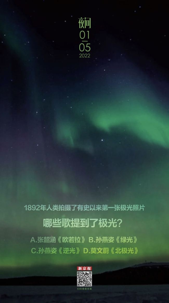 孙燕姿的《绿光》和凡尔纳的冒险小说不谋而合?丨夜问