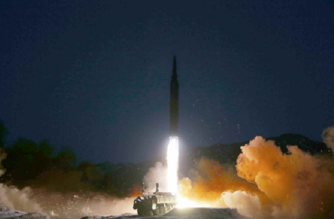 朝鲜宣布成功试射高超音速导弹
