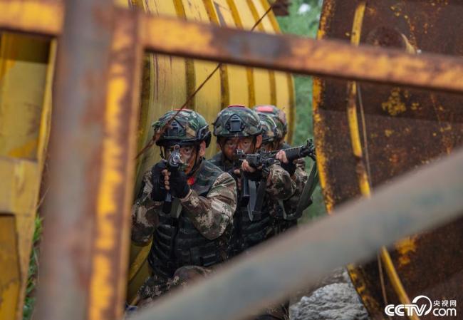 武警官兵实战化训练锤炼过硬本领