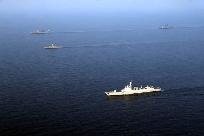 中國、伊朗、俄羅斯舉行海上聯合軍演