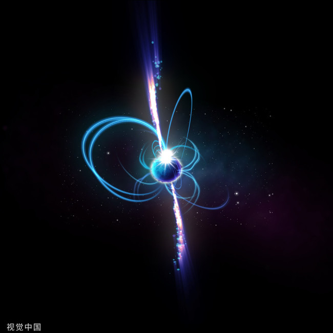 银河系首次发现一颗具有超强磁场的新天体