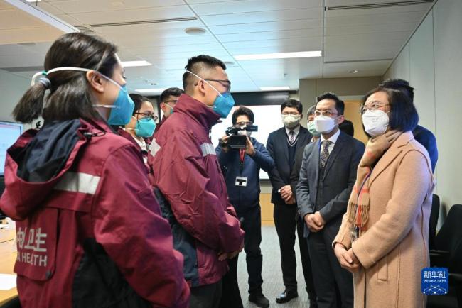 内地抗疫专家组考察香港防疫工作