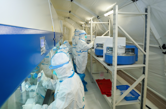 香港“猎鹰号”硬气膜实验室投入使用 日检测最高可达8万管