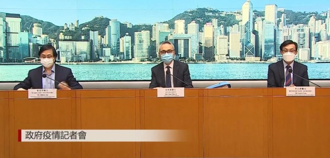 香港新增56827例确诊 本轮累计超33.7万人感染