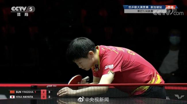 祝贺！WTT女单四强都是中国选手