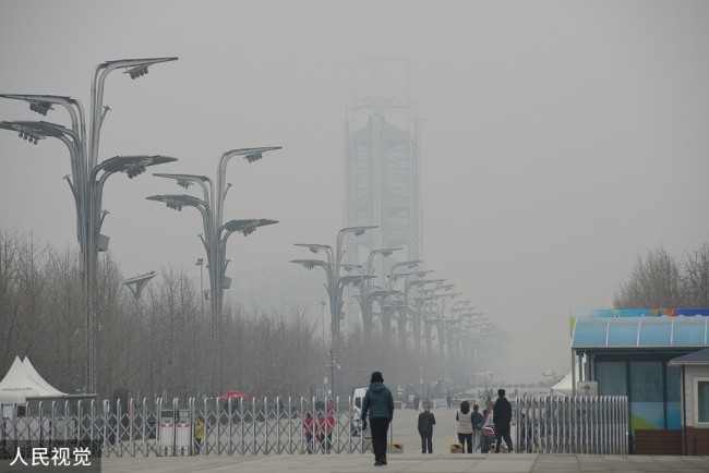 北京空气质量已达中度污染