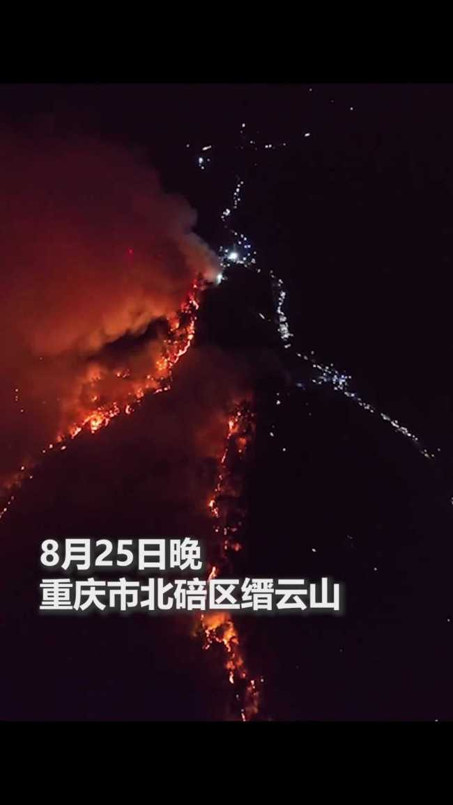 重庆山火扑救，这9个瞬间令人难忘！