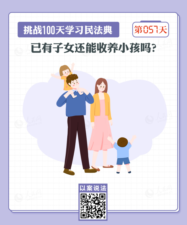 以案说法｜已有子女还能收养小孩吗？