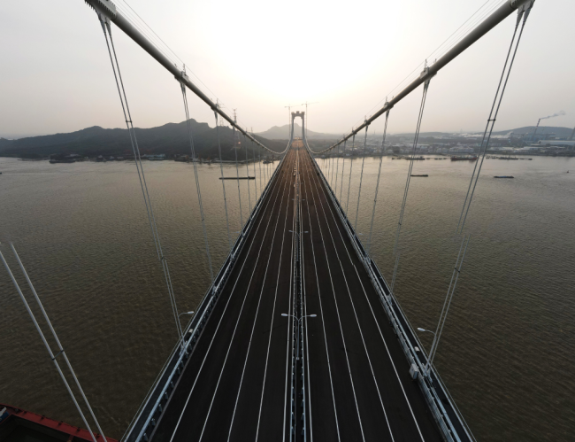 新时代之桥丨刷新·五峰山长江大桥