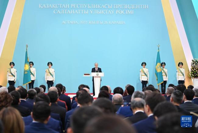 托卡耶夫就任哈萨克斯坦总统
