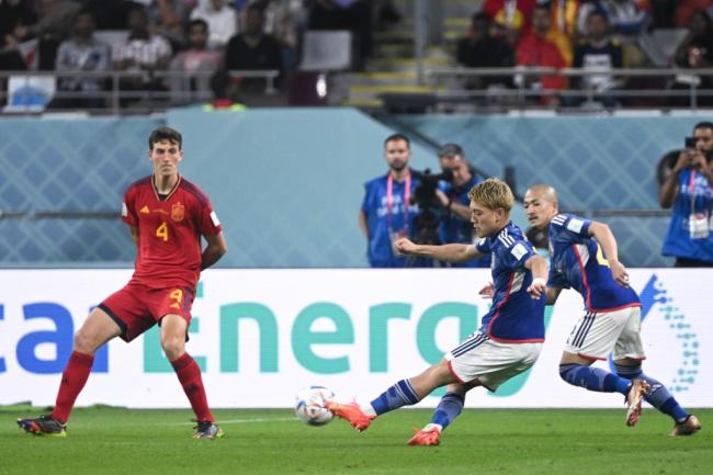 日本2-1西班牙 携手晋级 惊天逆转做掉劲敌德国