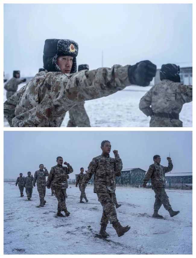-35℃！冰天雪地中的热血军人，帅！