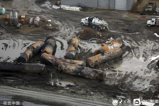 毒云漫天、民众撤离、动物中毒！专家建议短期别喝产地俄亥俄的牛奶