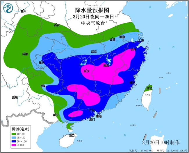 南方将现强对流天气过程 北方地区将有大风降温和大范围沙尘天气过程