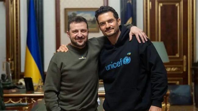 “精灵王子”与乌总统会面 次元壁破了，这是什么梦幻联动  