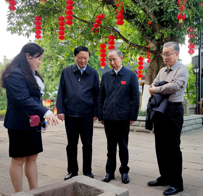中国国际文化传播中心执行主席龙宇翔到重庆考察调研