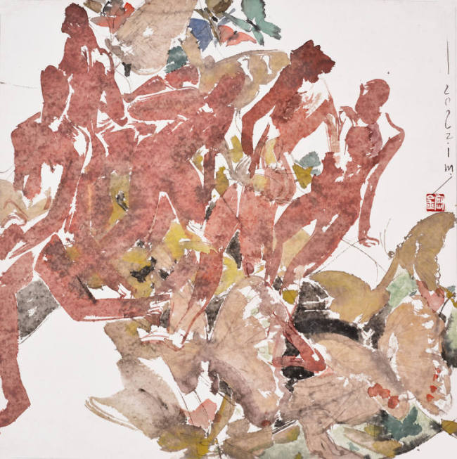 “翰墨春风——当代中国画名家作品展”3月29日在北京市紫竹院公园问月楼开幕