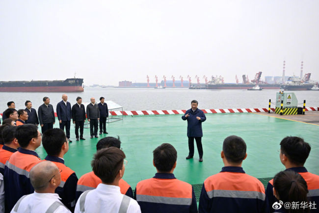 习近平在沧州市考察调研