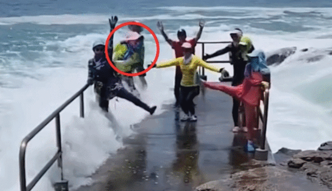 43岁女子被海浪卷走身亡