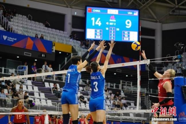 强势逆转！中国女排3-2美国 总成绩8胜4负晋级世联赛总决赛