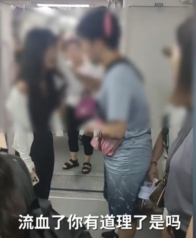 警方谈女孩地铁被砸伤：已立案，正进一步调查处理中 暴力不能解决任何问题，触碰法律必受到惩罚