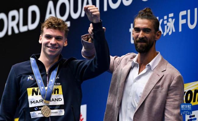运动员马尔尚破400米个人混合泳世界纪录