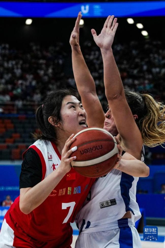 大运会中国女篮20分大胜葡萄牙开门红 韩旭24分5篮板2盖帽统治力拉满！