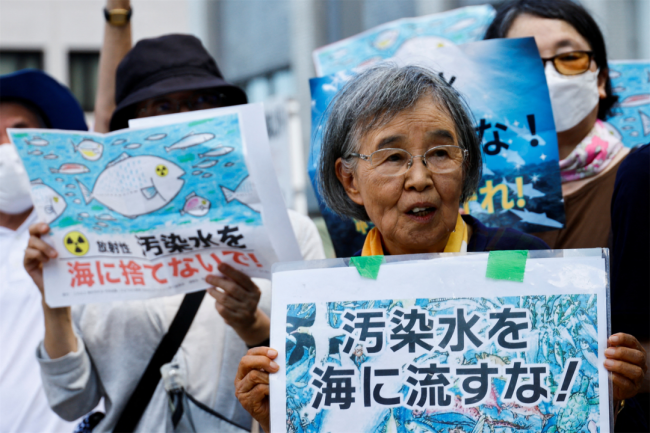 韩国上万人谴责福岛排海 日本市民起诉岸田及东电社长