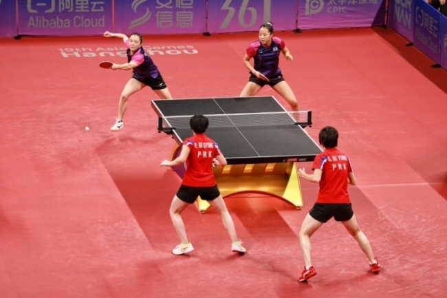 韩国队4比1战胜朝鲜队！韩国乒乓时隔21年再夺亚运金牌