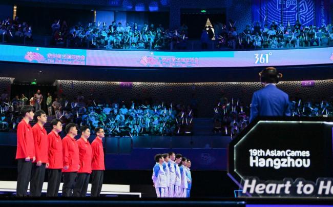 DOTA2中国队夺冠！中国队在电竞项目中以4金1铜收官