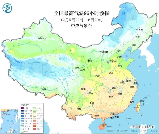 多地12月将罕见回暖 贵州、湖南部分地区升幅可达15℃